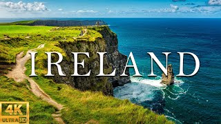 FLYING OVER IRELAND (4K UHD) - Beautiful Piano Music Relax With Beautiful Nature Videos