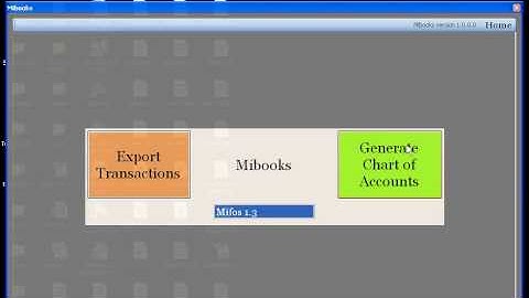 Kick-start Mibooks for Mifos with Tally