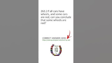 If all cars have wheels, and some cars are red, can you conclude that some wheels are red?🚗🛞