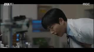 Mr.Ga had a gastric bleeding (KKondae Intern E08) Kdrama hurt scene/collapse/faint/sick male lead