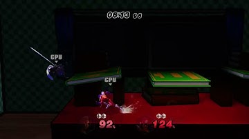 CPU Tourney#2 - Project M EX Remix - Pools - Sephiroth vs Blood Falcon