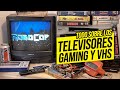 VIDEOJUEGOS y VHS en los TELEVISORES de TUBO