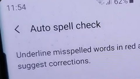 Galaxy S10 / S10+: How to Enable / Disable Auto Spell Check