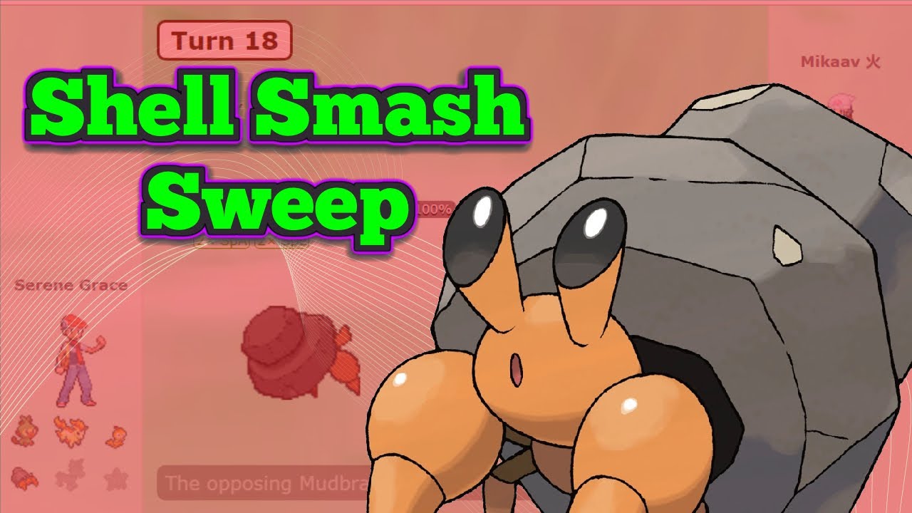Shell Smash Dwebble CRUSHES Little Cup - YouTube