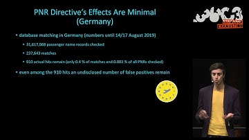 36C3 -  #NoPNR – Let’s kill the next Data Retention Law