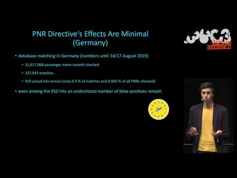 36C3 -  #NoPNR – Let’s kill the next Data Retention Law