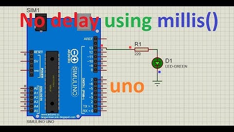 Using millis() function