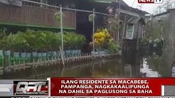 QRT: Ilang residente sa Macabebe, Pampanga, nagkakaalipunga na dahil sa paglusong sa baha