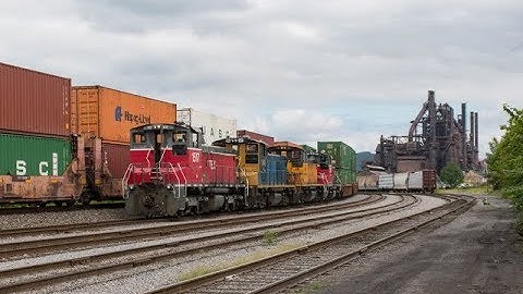 Heavy Switching and EMD End Cab Power on the LVRM
