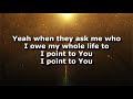 Point to You - We Are Messengers Lyric Video