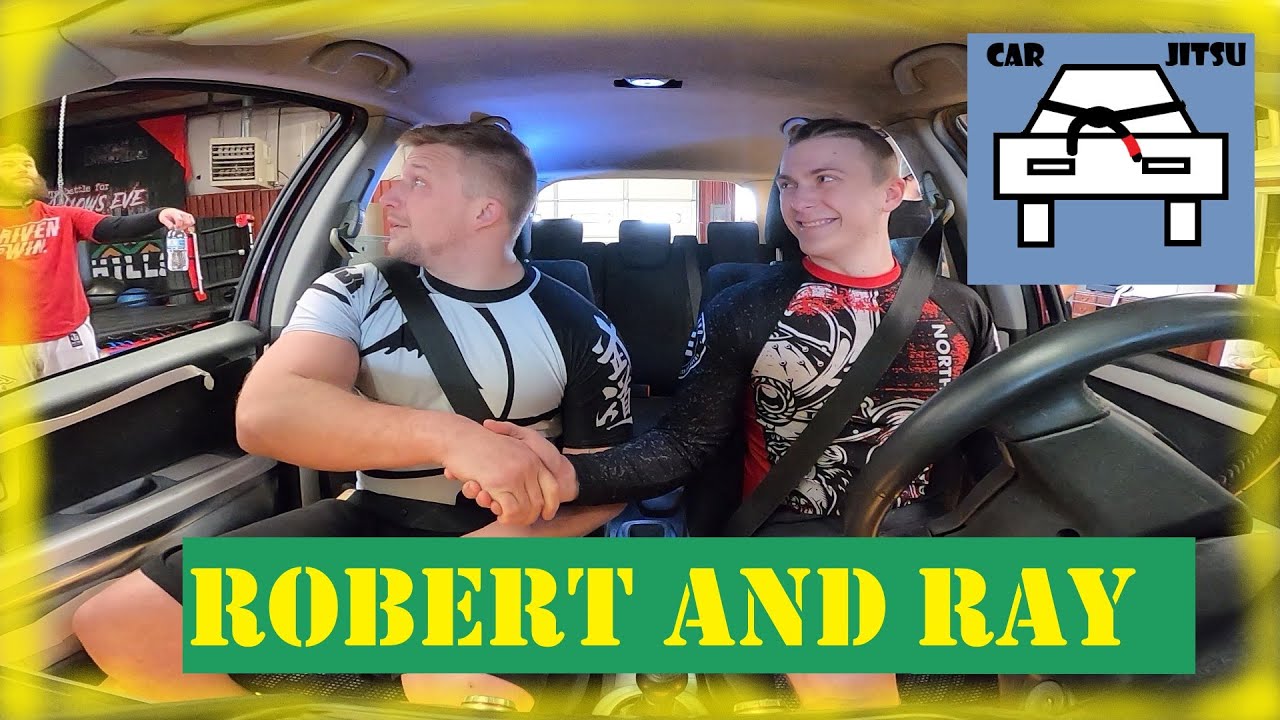 Car Jitsu III Robert (blue belt) and Ray (white belt) YouTube