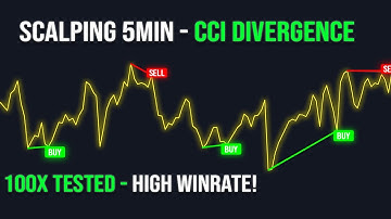 SCALPING CCI DIVERGENCE 5 MIN CHART - HIGH WINRATE AND NICE PROFIT!