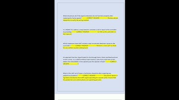 IMSA Traffic Signal Technician 2 Exam Actual Exam 2025  Complete Questions and Correct Answers Verif