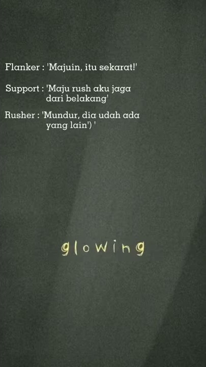 kata kata rusher sad prt1