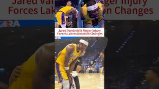 24hours after Jared Vanderbilt dislocated his finger, LosAngeles Lakers made three decisions#shorts