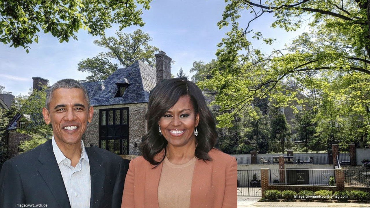 The Obamas $8.1 Million House in Kalorama Washington DC - YouTube
