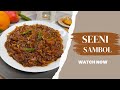 How to make best seeni sambol recipe  tasty  delicious  srilankan style  rinozas recipes 