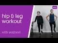 Hip and Leg Exercises for Seniors, Beginners | Hip Workout