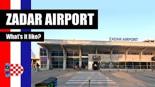 🇭🇷 What's ZADAR Airport like after security? | Croatia