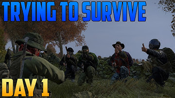 DayZ Standalone: Trying to Survive! Day #1 [Survival Series]