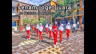 Senam Joget juara SDN2 JAMPIROSO