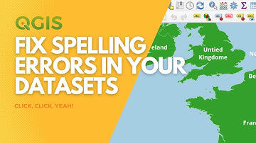 Fix an error in your attribute table in QGIS