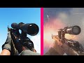 Call of Duty Modern Warfare vs Call of Duty WW2 - Weapons Comparison