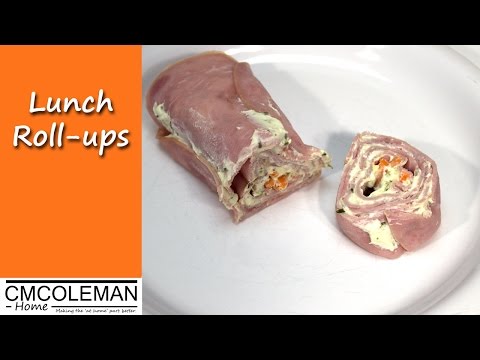 Easy Homemade Lunch Roll-ups