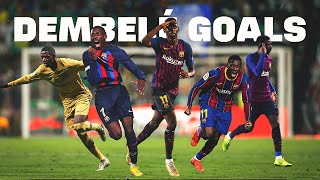 OUSMANE DEMBÉLÉ: TODOS SUS GOLES ⚽