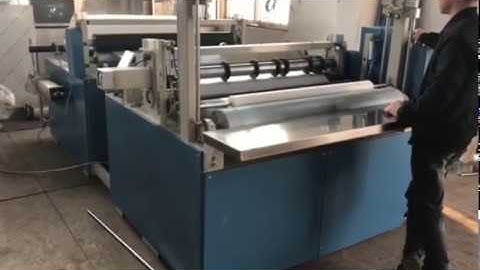 JL-FD1200 Automatic Non-woven Perforating Slitting Rewinding Machine