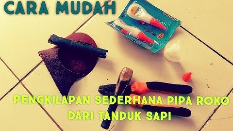 #tutorial #awingcraft CARA MUDAH| PENGKILAPAN PIPA ROKO/DARI TANDUK SAPI//