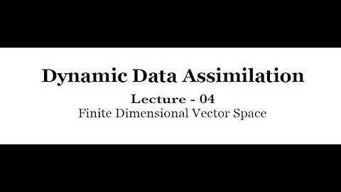 Finite Dimensional Vector Space #swayamprabha #CH38SP
