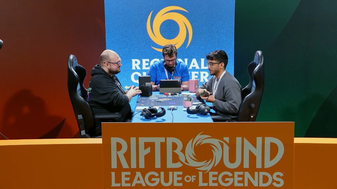 Riftbound Regional Qualifier: Bologna 2/22/2026 Round 12a [Ezreal vs Draven]