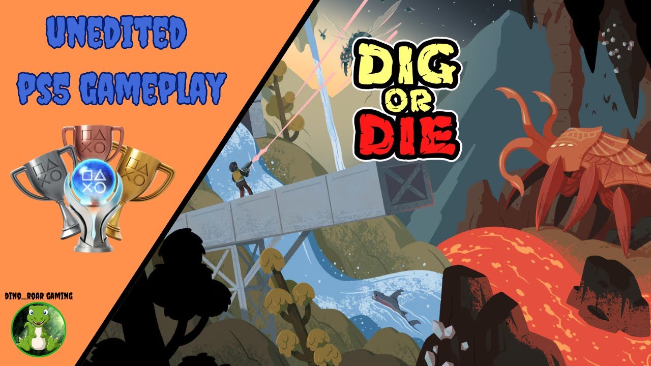 Dig or Die - First 10 Minutes Unedited Gameplay (PS4/PS5) - YouTube