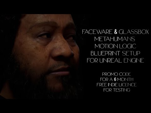 Faceware & Glassbox Metahumans Motion Logic Blueprint Setup for Unreal Engine