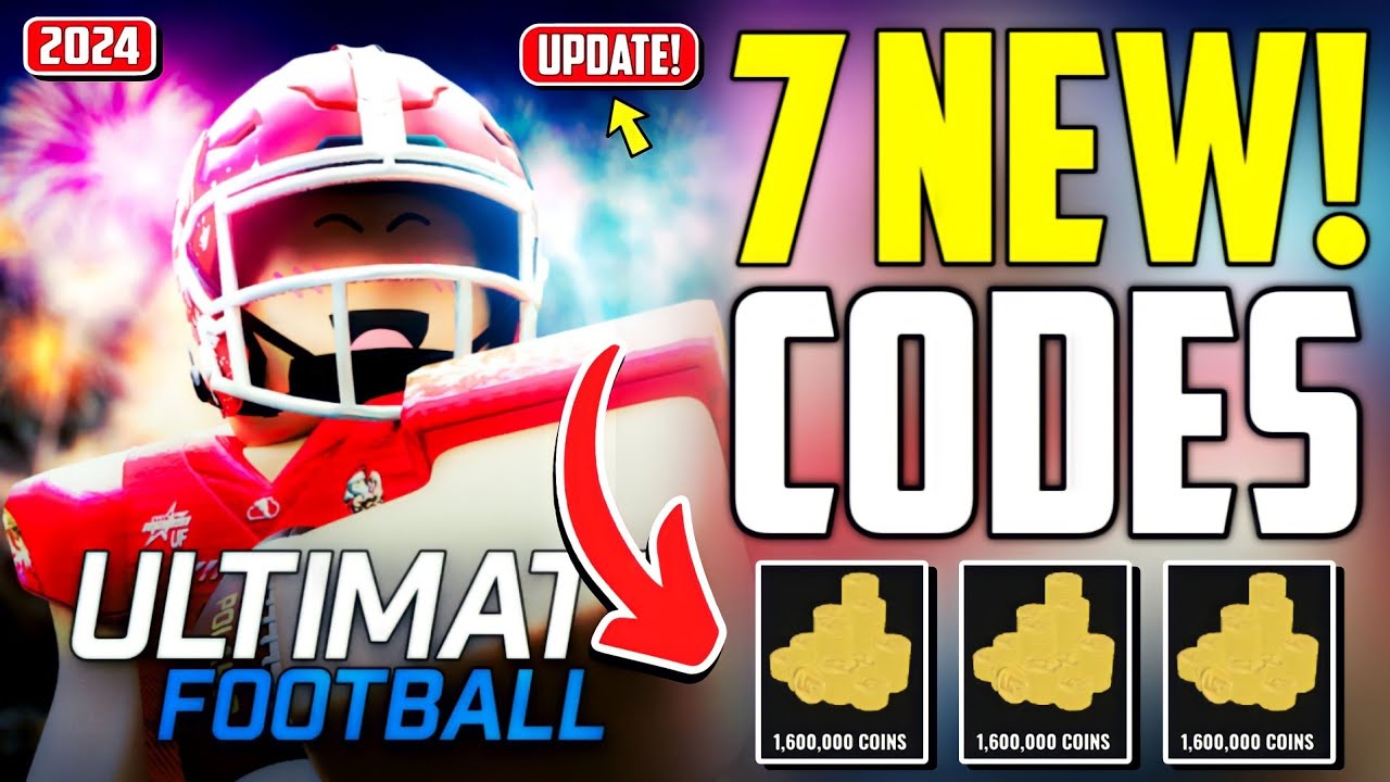 ⚠️2024 New!⚠️ULTIMATE FOOTBALL ROBLOX CODES 2024 - ULTIMATE FOOTBALL ...