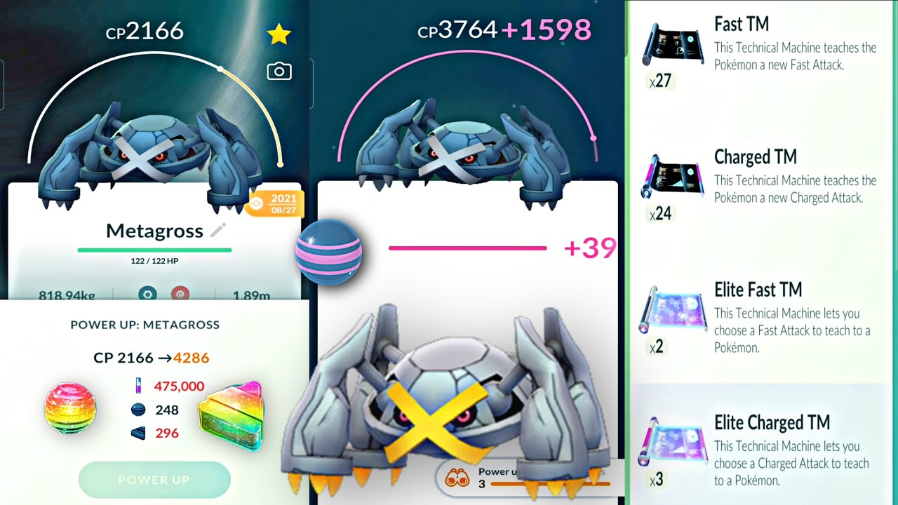 Metagross (Pokémon GO) - Best Movesets, Counters, Evolutions and CP