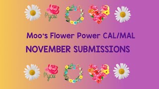 2023 No 87 #moosflowerpowercal November Submissions