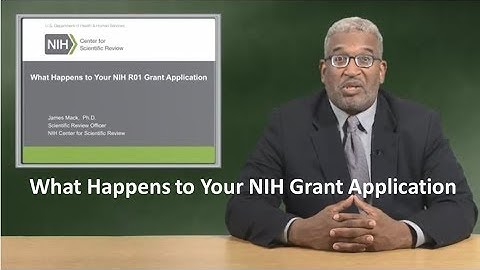 What Happens to Your NIH Grant Application
