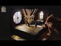 Wednesday's room - Diorama / TUTORIAL