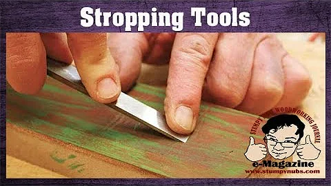 The stropping myth and how to sharpen tools with leather