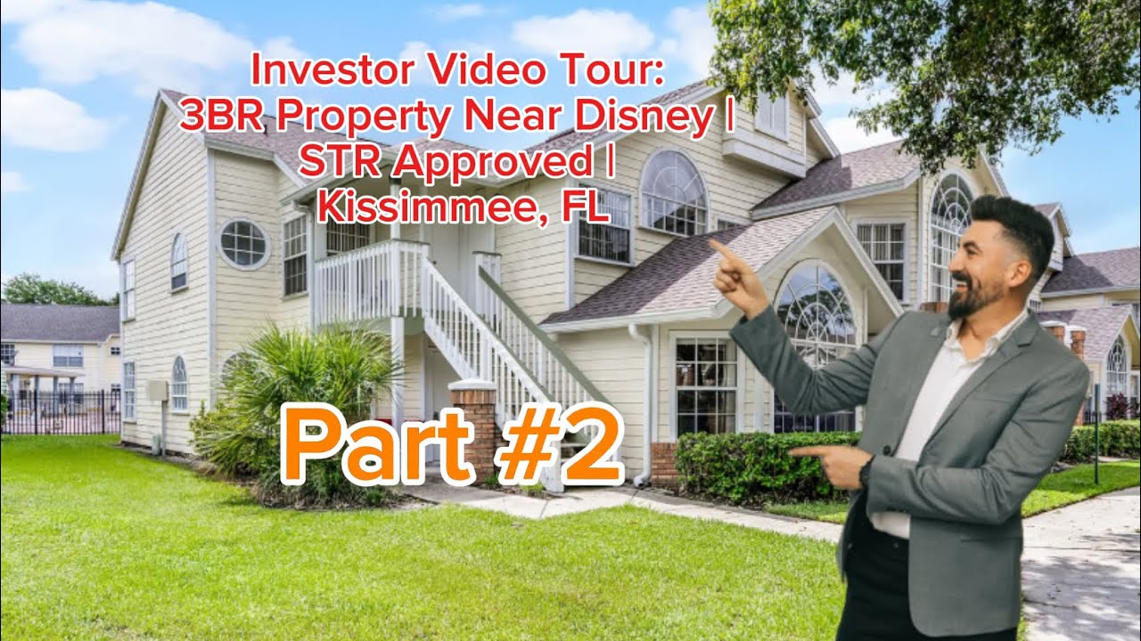 3-Bedroom Townhouse Near Disney | Short-Term Rental Investment | Kissimmee, FL