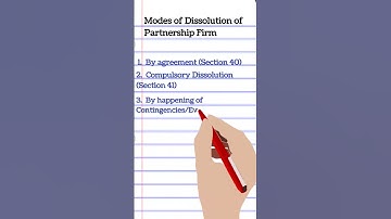 Modes of Dissolution of Partnership Firm|Accountancy Class 12 Accounting for Partnership Dissolution