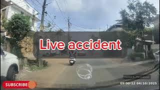 Real Dashcam Footage: Car Accident on Kerala Road Near Thrissur | Road Safety Awareness 🚗⚠️