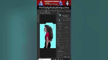 Cách Lấy Vùng Chọn Đối Tượng Tách Tóc Nhanh Trong Photoshop #Shorts