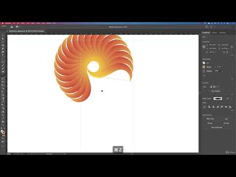 adobe illustrator:   Concentric Shape Repeats