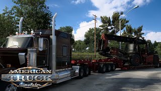 American Truck Simulator:  Quer durch Kalifornien mit schweren Holzequipment