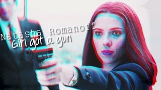 Natasha Romanoff ► girl got a gun