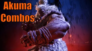 SF6 - Akuma Combos