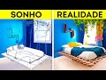 CONSTRUI UMA CAMA FLUTUANTE NO MEU QUARTO! IDEIAS DE TRANSFORMAÇÕES POR INCRÍVEL! REPAROS VAPT-VUPT